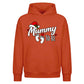 Lovable mummy to be baby feet Christmas Oversized Hoodie