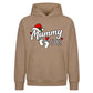 Lovable mummy to be baby feet Christmas Oversized Hoodie