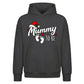 Lovable mummy to be baby feet Christmas Oversized Hoodie