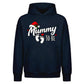 Lovable mummy to be baby feet Christmas Oversized Hoodie