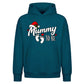 Lovable mummy to be baby feet Christmas Oversized Hoodie