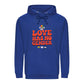 Love Has No Gender Bold Retro Pride Month Unisex Hoodie
