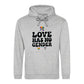 Love Has No Gender Bold Retro Pride Month Unisex Hoodie