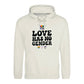 Love Has No Gender Bold Retro Pride Month Unisex Hoodie