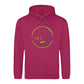 Love Is Love Circular Spectrum Pride Month Unisex Hoodie