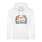 Love Is Love Leafy Flags Trio Pride Month Unisex Hoodie
