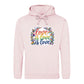 Love Is Love Leafy Flags Trio Pride Month Unisex Hoodie