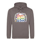Love Is Love Leafy Flags Trio Pride Month Unisex Hoodie