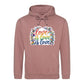 Love Is Love Leafy Flags Trio Pride Month Unisex Hoodie