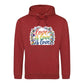Love Is Love Leafy Flags Trio Pride Month Unisex Hoodie