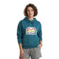 Love Is Love Leafy Flags Trio Pride Month Unisex Hoodie