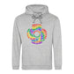 Love Is Love Spiral Typography Pride Month Unisex Hoodie