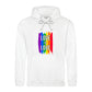 Love Is Love Striking Rainbow Pride Month Unisex Hoodie