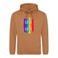 Love Is Love Striking Rainbow Pride Month Unisex Hoodie