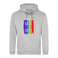 Love Is Love Striking Rainbow Pride Month Unisex Hoodie