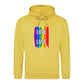 Love Is Love Striking Rainbow Pride Month Unisex Hoodie