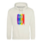 Love Is Love Striking Rainbow Pride Month Unisex Hoodie