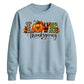 Love thanksgiving pattern art Thanksgiving Unisex Sweatshirt
