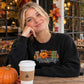 Love thanksgiving pattern art Thanksgiving Unisex Sweatshirt