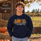 Love thanksgiving pattern art Thanksgiving Unisex Sweatshirt