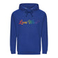 Love Wins Spectrum Calligraphy Pride Month Unisex Hoodie