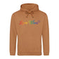 Love Wins Spectrum Calligraphy Pride Month Unisex Hoodie