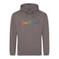 Love Wins Spectrum Calligraphy Pride Month Unisex Hoodie