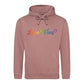 Love Wins Spectrum Calligraphy Pride Month Unisex Hoodie