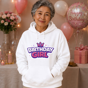 Birthday Gift Hoodie | Lovely Birthday Girl Design for Her