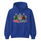 Lovely festive triple tree graphic Christmas Unisex Hoodie