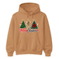 Lovely festive triple tree graphic Christmas Unisex Hoodie