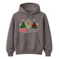 Lovely festive triple tree graphic Christmas Unisex Hoodie