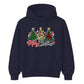 Lovely festive triple tree graphic Christmas Unisex Hoodie