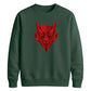 Low Poly Devil Face Art FIFA Printed Unisex Sweatshirt - World Cup 2026 T-Shirt / Football Shirt