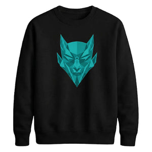 Low Poly Devil Face Art FIFA Printed Unisex Sweatshirt - World Cup 2026 T-Shirt / Football Shirt