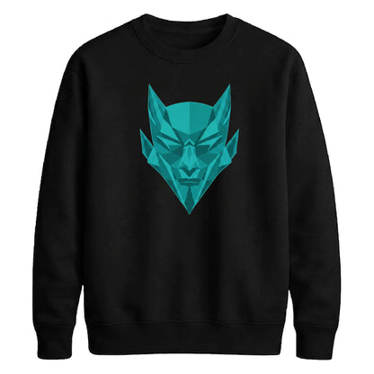 Low Poly Devil Face Art FIFA Printed Unisex Sweatshirt - World Cup 2026 T-Shirt / Football Shirt