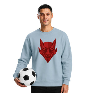 Low Poly Devil Face Art FIFA Printed Unisex Sweatshirt - World Cup 2026 T-Shirt / Football Shirt