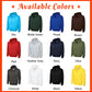 Custom Medical Monogram Embroidered Zip Up Hoodie, Custom Name Rainbow Logo National Healthcare Staff Unisex Hoodie, Gift for Doctors Nurses
