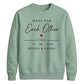 Made For Each Other Personalised For him For her gift sweatshirt