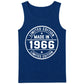 Made In 1966 Limited Edition Stamp 60th Birthday Men Tank Top