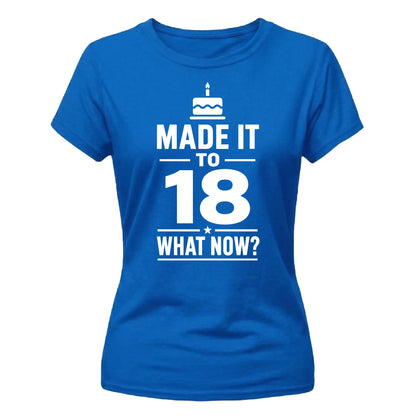 18th Birthday Ladies T-Shirt  New Chapter 18