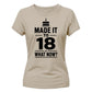 18th Birthday Ladies T-Shirt  New Chapter 18