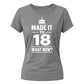 18th Birthday Ladies T-Shirt  New Chapter 18