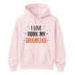 Magical broomstick quote graphic print Halloween hoodie