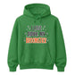 Magical broomstick quote graphic print Halloween hoodie