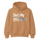 Magical couple skeleton hand spell Halloween Unisex Hoodie