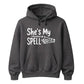 Magical couple skeleton hand spell Halloween Unisex Hoodie