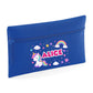 Unicorn Kids Quadra Pencil Case with Custom Name