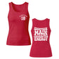 Main Character Energy Double Sided 18 Birthday Ladies Tank Top