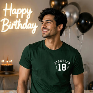 18th Birthday Unisex T-shirt Eighteen Main Character Energy